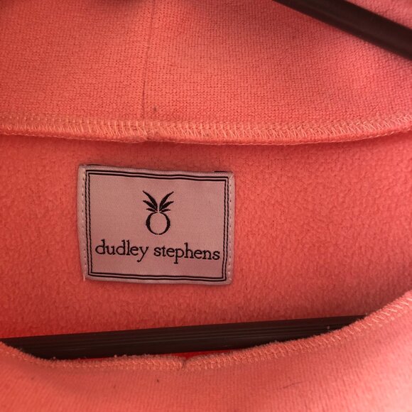 Dudley Stephens Park Slope Turtleneck Hip Length Fleece Pink Small - Picture 3 of 6
